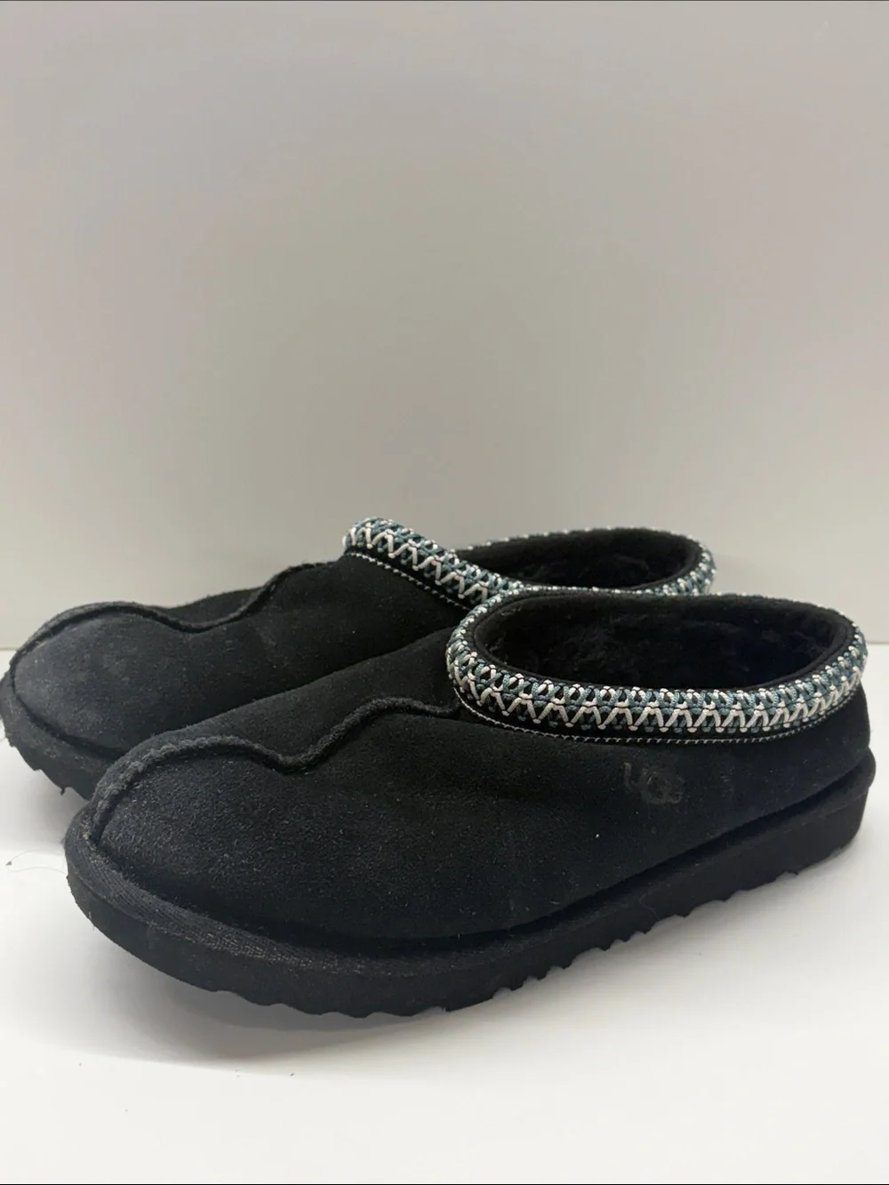 Used UGG Suede Slip-on Clogs Size 4